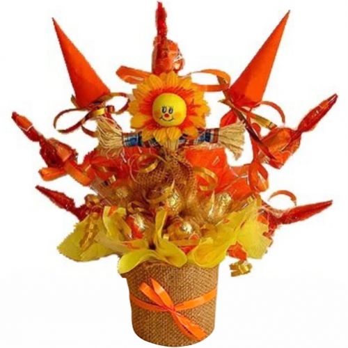 Bouquet of sweets Smile. Buy Bouquet of sweets Smile in the online store Floristik