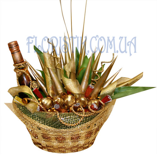 Basket bonanza. Buy Basket bonanza in the online store Floristik