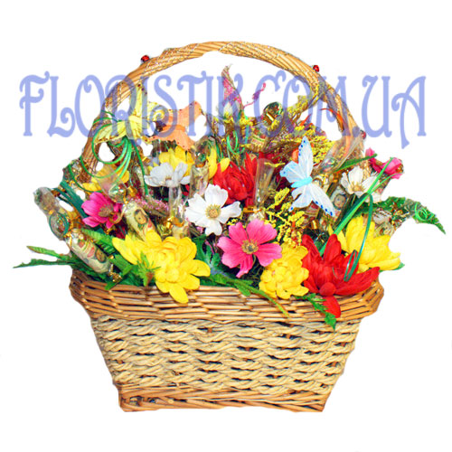Cart festive mood. Buy Cart festive mood in the online store Floristik