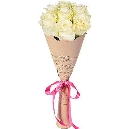 15 pink and red roses. Buy 15 pink and red roses in the online store Floristik