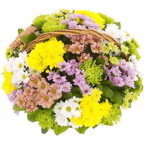 Bright Autumn Basket. Buy Bright Autumn Basket in the online store Floristik