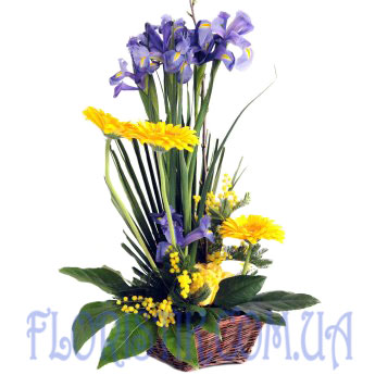 The composition of Saint Valentine ― Floristik — flower delivery all over Ukraine