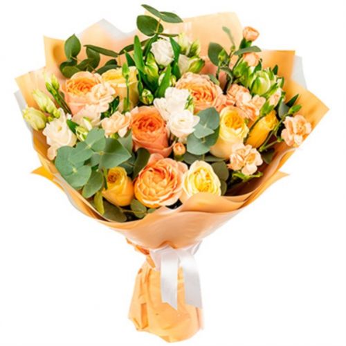 Bouquet Paint Colors ― Floristik — flower delivery all over Ukraine