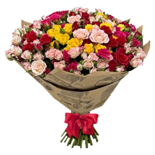 Juicy fun ― Floristik — flower delivery all over Ukraine