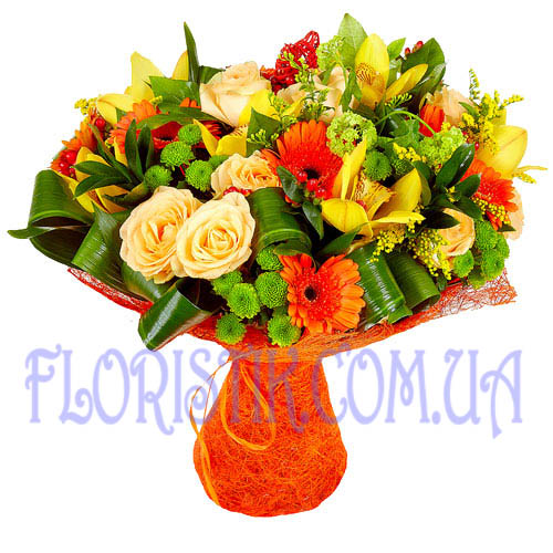Tropical mix ― Floristik — flower delivery all over Ukraine