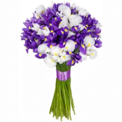 Bouquet blue lake ― Floristik — flower delivery all over Ukraine