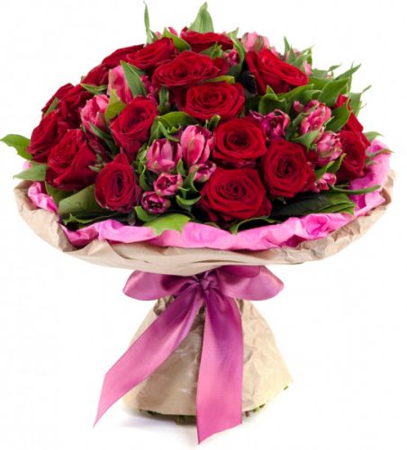 Bouquet Passion ― Floristik — flower delivery all over Ukraine