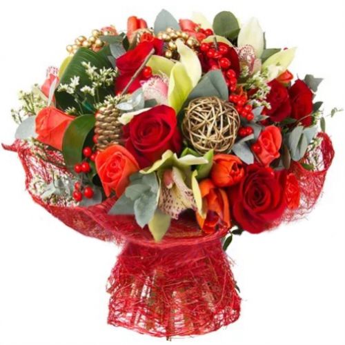 Bouquet holiday ― Floristik — flower delivery all over Ukraine