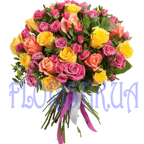 Bouquet Carousel ― Floristik — flower delivery all over Ukraine
