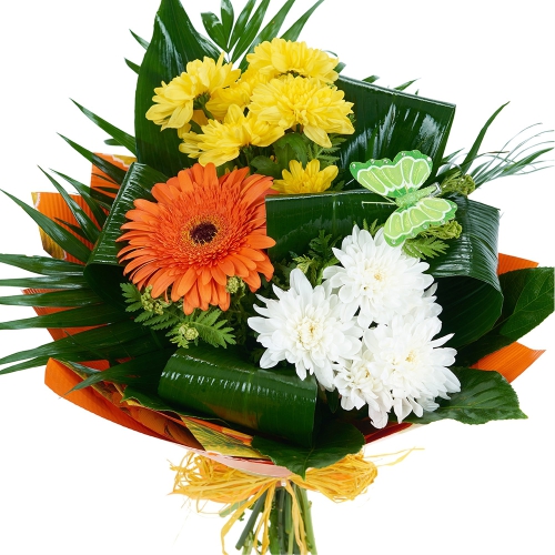 Bouquet Warning ― Floristik — flower delivery all over Ukraine