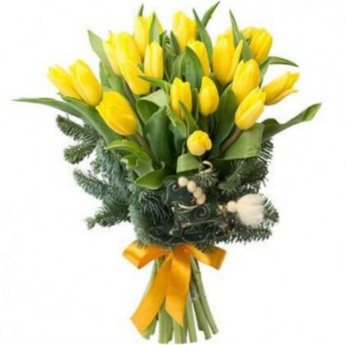 Winter tulips ― Floristik — flower delivery all over Ukraine