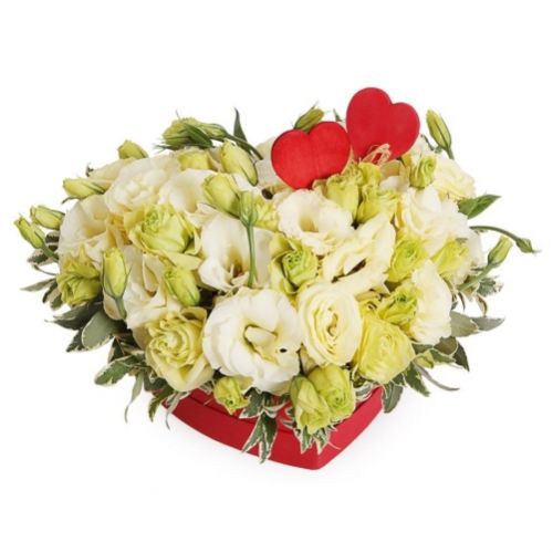 Heart to heart ― Floristik — flower delivery all over Ukraine