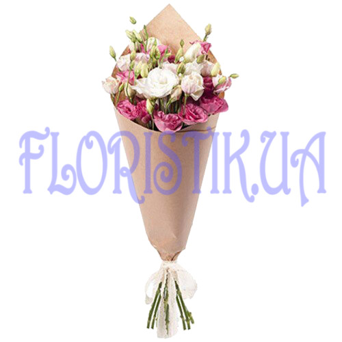  Bouquet of 5 branches eustoma ― Floristik — flower delivery all over Ukraine