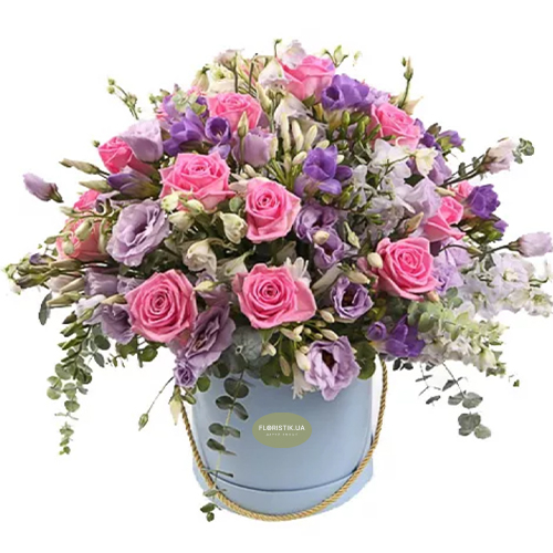 Box Veronica ― Floristik — flower delivery all over Ukraine