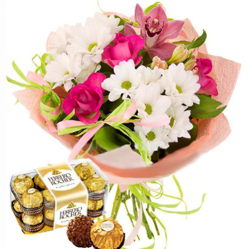 Bouquet Pretty Lady ― Floristik — flower delivery all over Ukraine