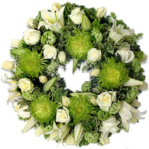 The wreath of lilies. Buy The wreath of lilies in the online store Floristik