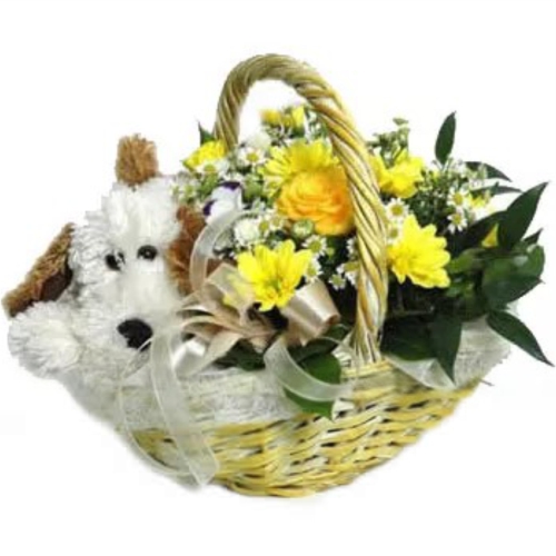 Basket &quot;For you&quot;. Buy Basket &quot;For you&quot; in the online store Floristik