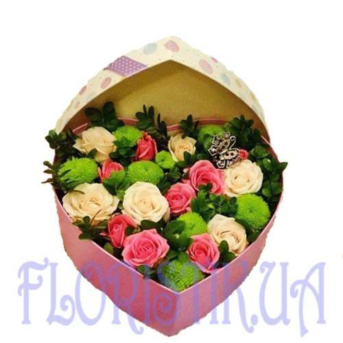 Heart of flowers ― Floristik — flower delivery all over Ukraine