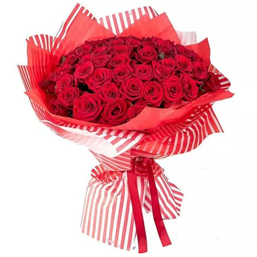 75 red roses. Buy 75 red roses in the online store Floristik