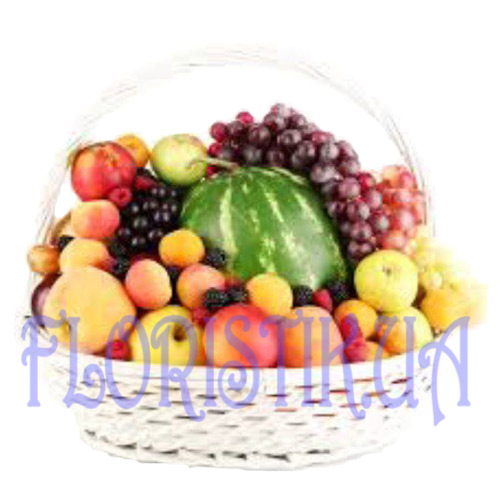 Basket with watermelon. Buy a basket of watermelon online store Floristik