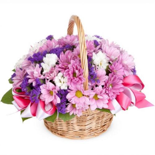 Basket Bright Fantasy. Buy Basket Bright Fantasy in the online store Floristik