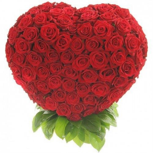 Heart of red roses. Buy Heart of red roses in the online store Floristik