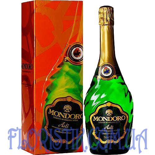Champagne Asti Mondoro, 0.75 l. Buy Champagne Asti Mondoro, 0.75 l in the online store Floristik