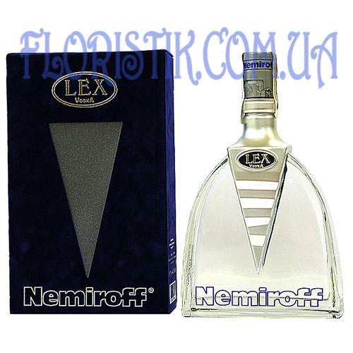 Vodka Nemiroff LEX, 0.7. Buy Vodka Nemiroff LEX, 0.7 in the online store Floristik