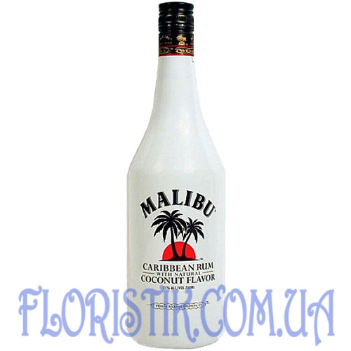 Liqueur Malibu, 0.75 l. Buy Liqueur Malibu, 0.75 l in the online store Floristik