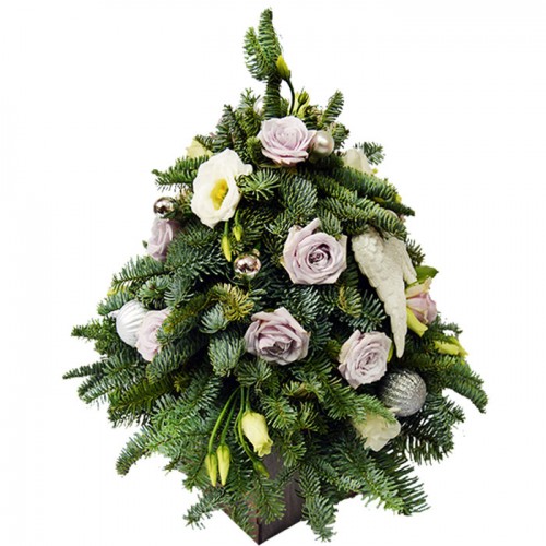 Festive fir ― Floristik — flower delivery all over Ukraine