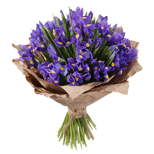75 Bouquet of irises ― Floristik — flower delivery all over Ukraine