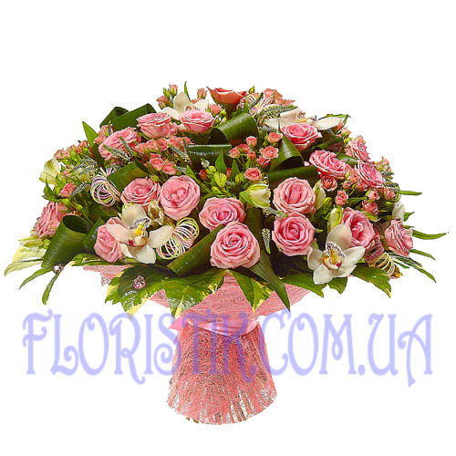 Bouquet Amazement ― Floristik — flower delivery all over Ukraine