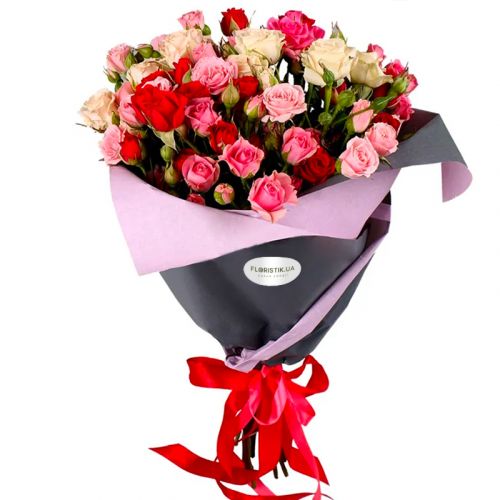 Bouquet Bright accent ― Floristik — flower delivery all over Ukraine