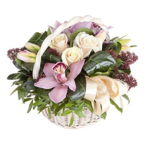Basket Versailles ― Floristik — flower delivery all over Ukraine