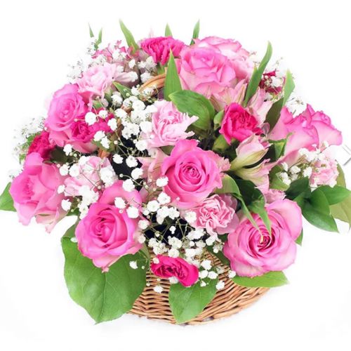 Basket Versailles ― Floristik — flower delivery all over Ukraine