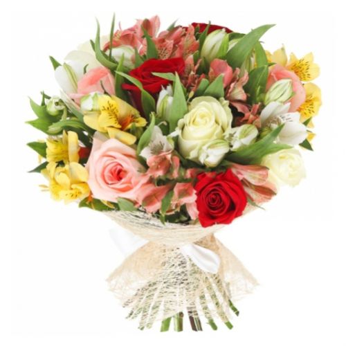 Bouquet warm days ― Floristik — flower delivery all over Ukraine