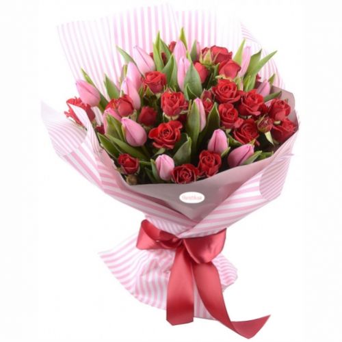 Bouquet Passion ― Floristik — flower delivery all over Ukraine