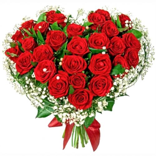 Bouquet you my heart! ― Floristik — flower delivery all over Ukraine