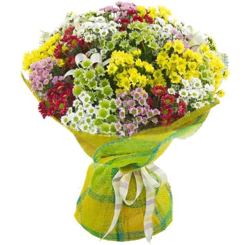 Bouquet of chrysanthemums 35 ― Floristik — flower delivery all over Ukraine