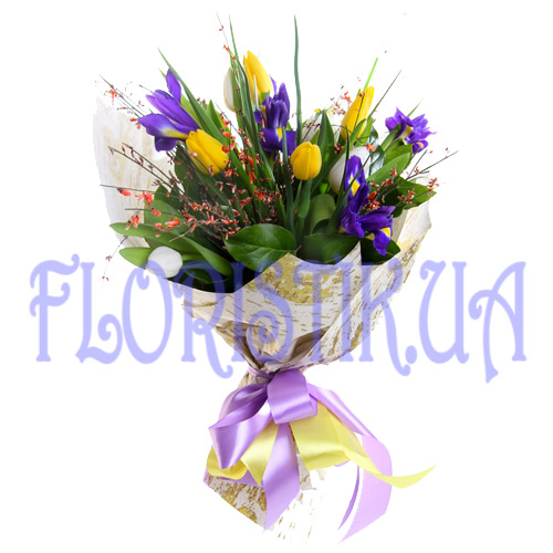 Bouquet Mixed colors ― Floristik — flower delivery all over Ukraine