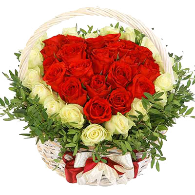 Basket Rainbow moment ― Floristik — flower delivery all over Ukraine