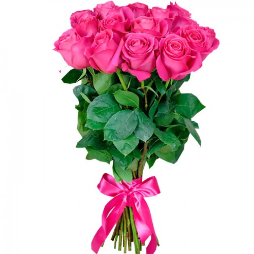 Pink roses Premium ― Floristik — flower delivery all over Ukraine