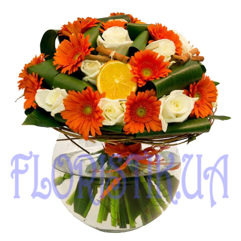 Orange day ― Floristik — flower delivery all over Ukraine