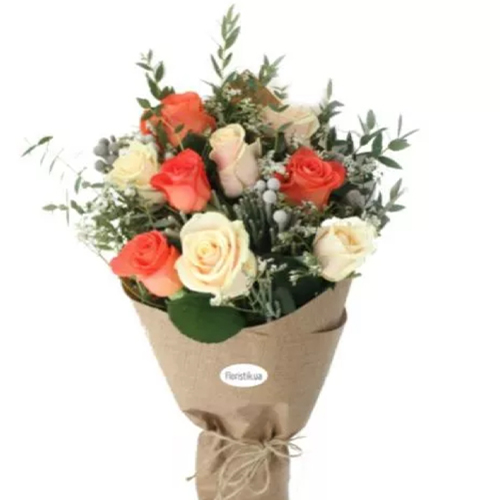 Bouquet Komilfo ― Floristik — flower delivery all over Ukraine