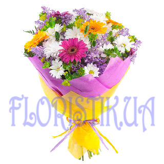 When heat Bouquet ― Floristik — flower delivery all over Ukraine