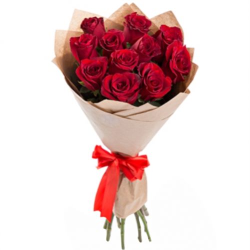 11 Dutch roses. Buy 11 Dutch roses online store Floristik
