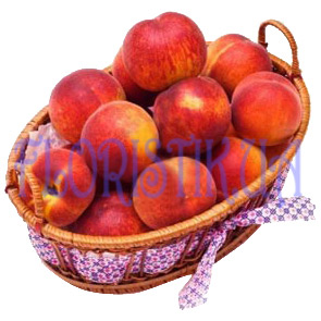 Basket of peaches. Buy Basket of peaches in the online store Floristik