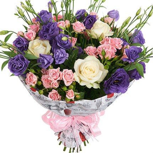 Bouquet Contrast ― Floristik — flower delivery all over Ukraine