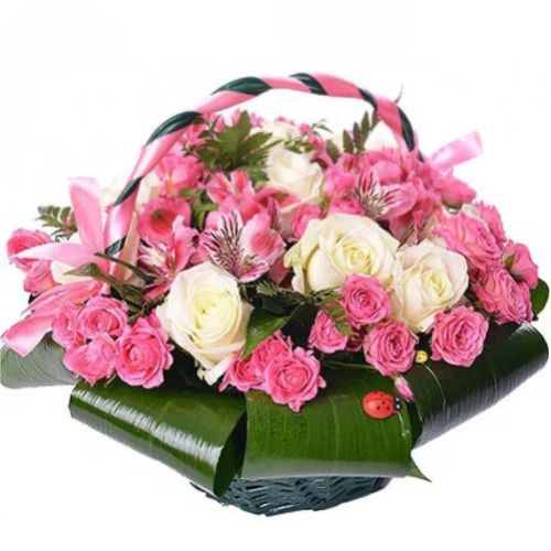 Basket Pilgrim ― Floristik — flower delivery all over Ukraine