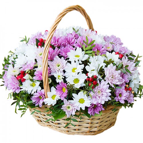 Box Violetta ― Floristik — flower delivery all over Ukraine